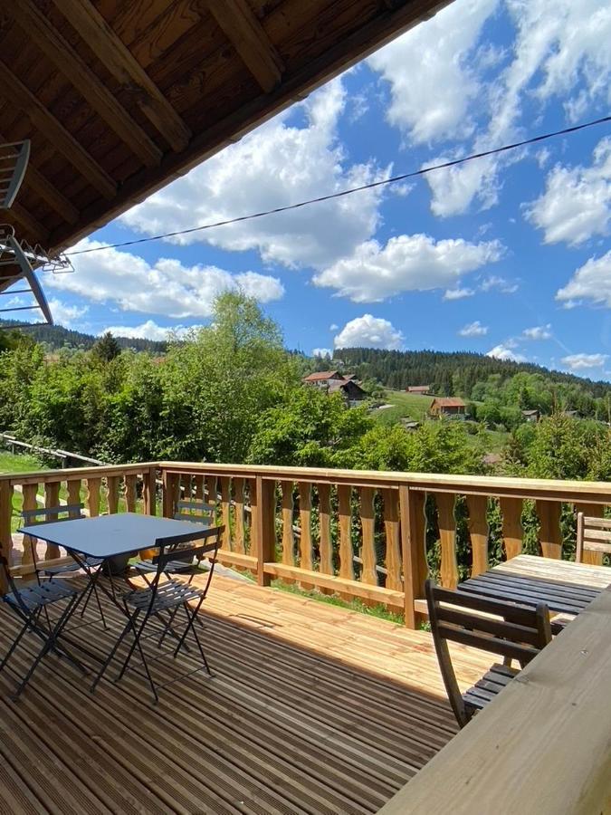 Le Bois Des Neiges Charmant Chalet Authentique A 5 Mn De Gerardmer Ксонрю-Лонжмер Екстер'єр фото
